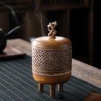 Ikane Studio Objet / Coffret / Cadeau Brûleur d’encens en céramique