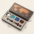 Ikane Studio Expérimentation Coffret de cire à cacheter — sceau, cuillère et perles de cire