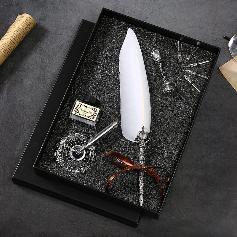 Ikane Studio Outils White Coffret d'écriture à plume