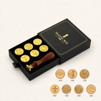 Ikane Studio Expérimentation Coffret de sceaux à cacheter — 6 motifs