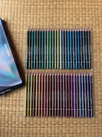 Ikane Studio Matériel d'art / Dessin / Crayon Coffret de 50 crayons de couleur métallisés