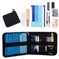 Ikane Studio Matériel d'art / Dessin / Crayon Set de dessin graphite & fusain — 39 pièces