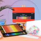 Ikane Studio Objet / Coffret / Cadeau Crayons de couleur gras – Coffret 48 teintes pour dessin et illustration