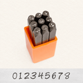 Ikane Studio Expérimentation Poinçons chiffres 3 mm — pour marquer le métal, le cuir et le bois