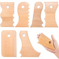 Ikane Studio Bloc de papier n°1 Kit de 7 estèques en bois pour sculpture
