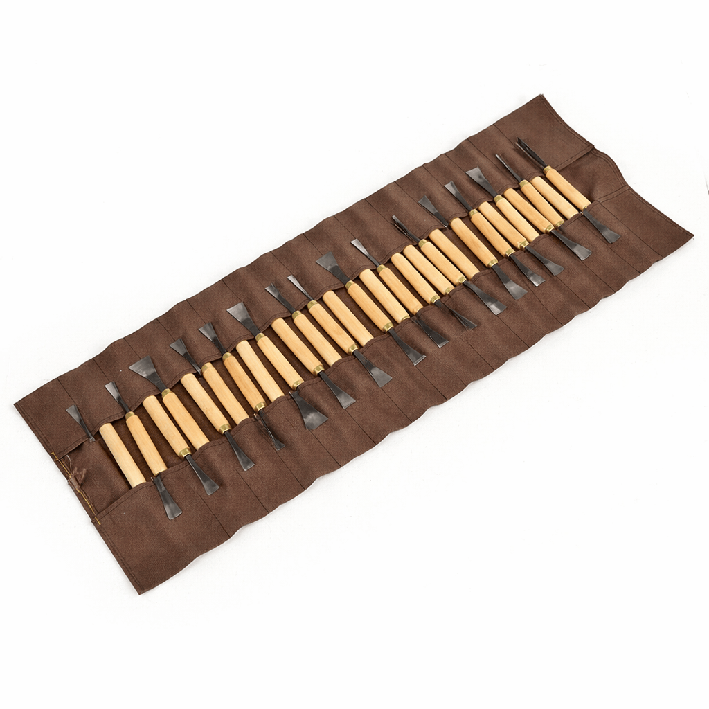 Ikane Studio Outils / Sculpture Coffret de 31 outils de sculpture sur bois