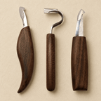 Ikane Studio Outils / Sculpture Pochette de sculpture sur bois — 10 outils essentiels