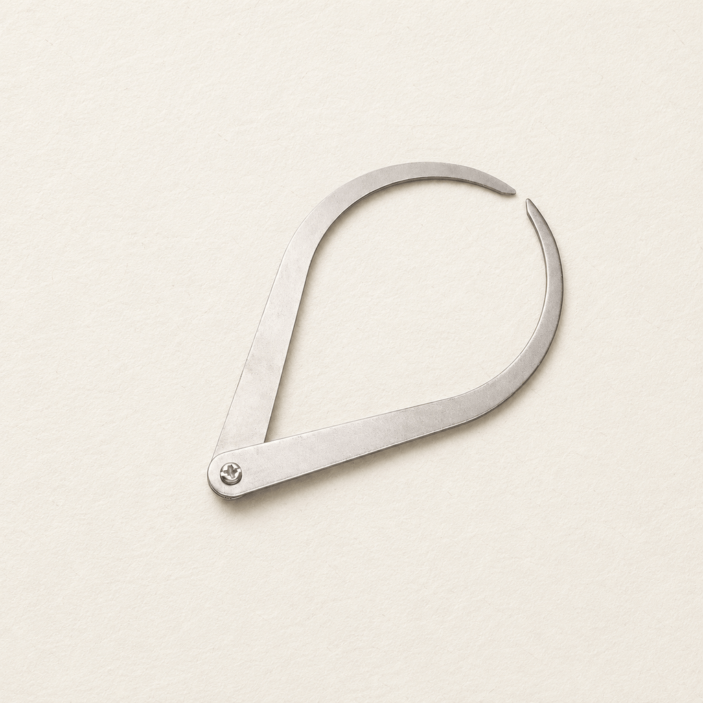 Ikane Studio Outils / Sculpture Outil de sculpture en acier inoxydable — boucle de modelage.