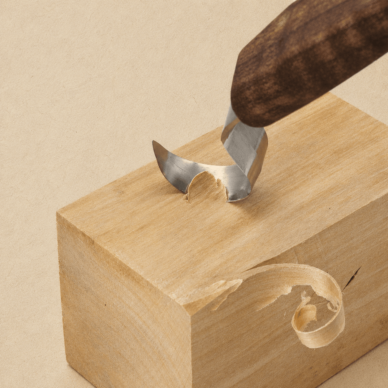 Ikane Studio Outils / Sculpture Pochette de sculpture sur bois — 10 outils essentiels