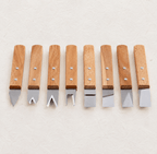 Ikane Studio Outils / Sculpture Set de 8 outils de tournassage pour argile