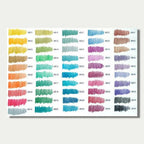 Ikane Studio Matériel d'art / Dessin / Crayon Coffret de 50 crayons de couleur métallisés