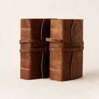 Ikane Studio Bloc de papier Carnet relié en cuir, 400 pages