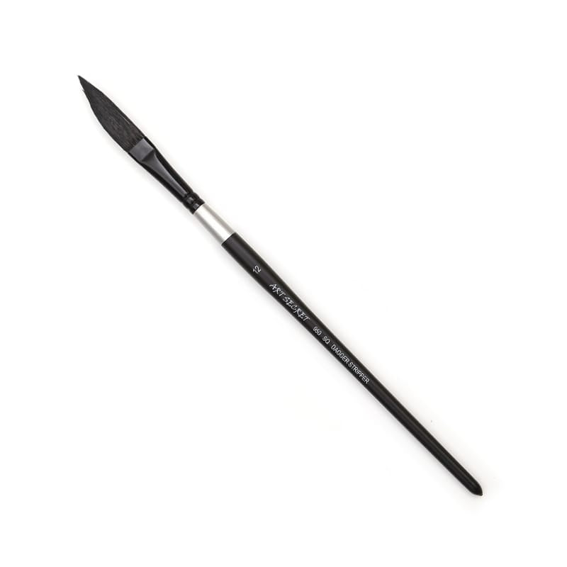 Ikane Studio Outils n°12 Pinceau biseauté poils naturels aquarelle et lavis