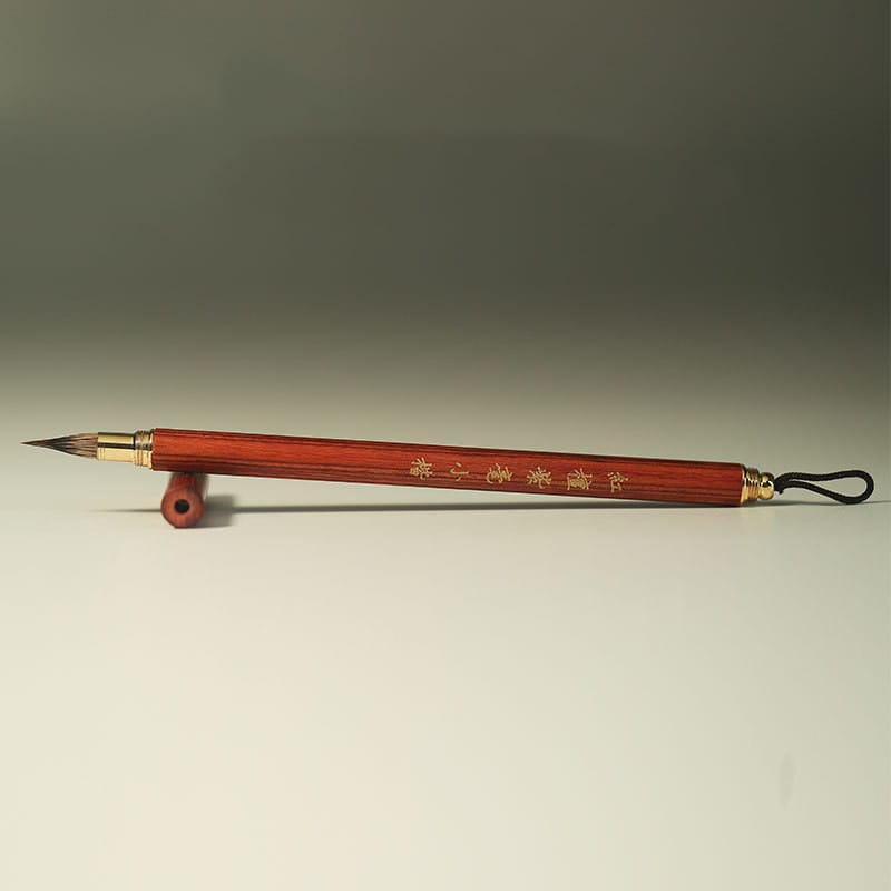 Ikane Studio Outils Red Pinceau de voyage calligraphie et lavis