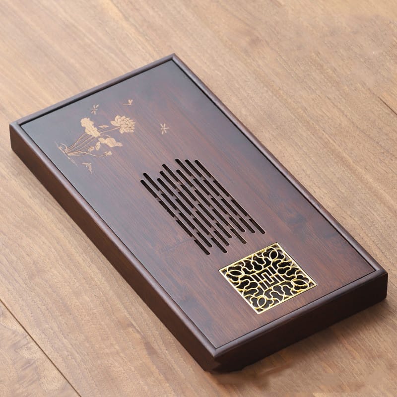 Ikane Studio Objets Plateau à thé en bambou