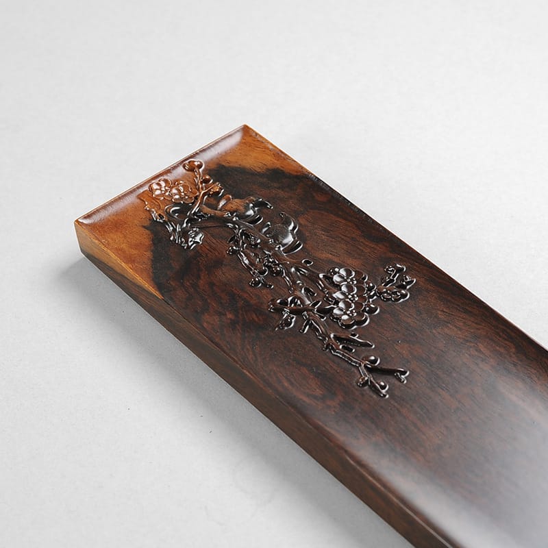 Ikane Studio Objets Plateau à thè en bois foncé