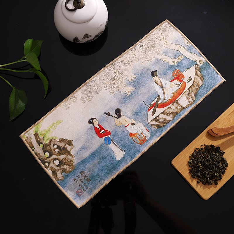 Ikane Studio Objets Meo Serviette de thé, surface absorbante
