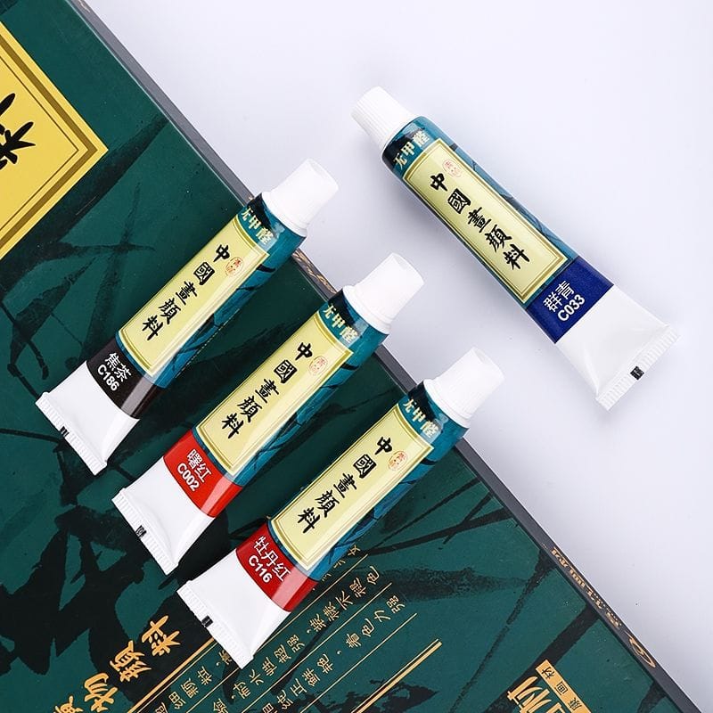 Ikane Studio Matériel d'art / Matière / Peinture Set de peintures traditionnelles chinoises