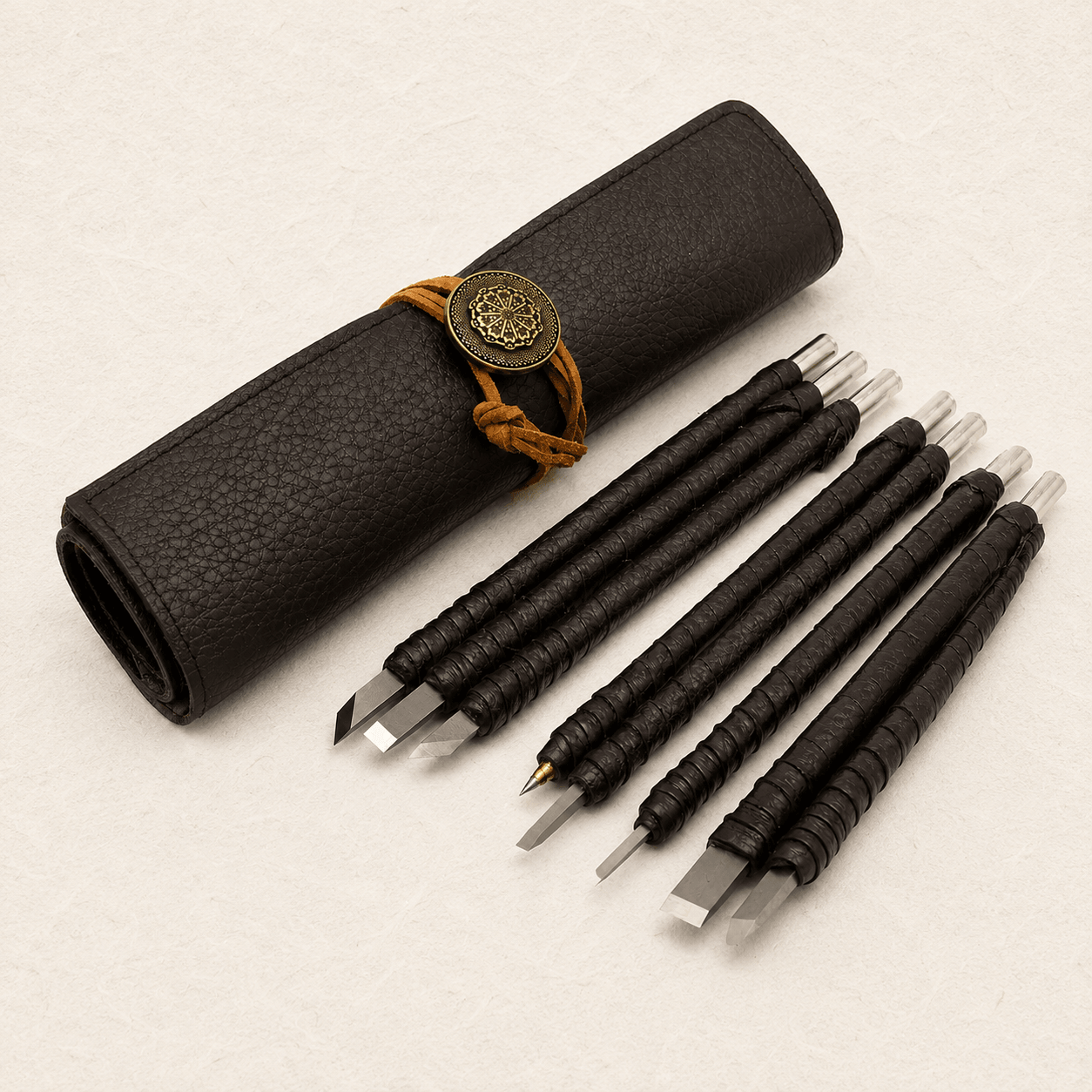 Ikane Studio Outils Set de gravure pour sceaux — 8 outils