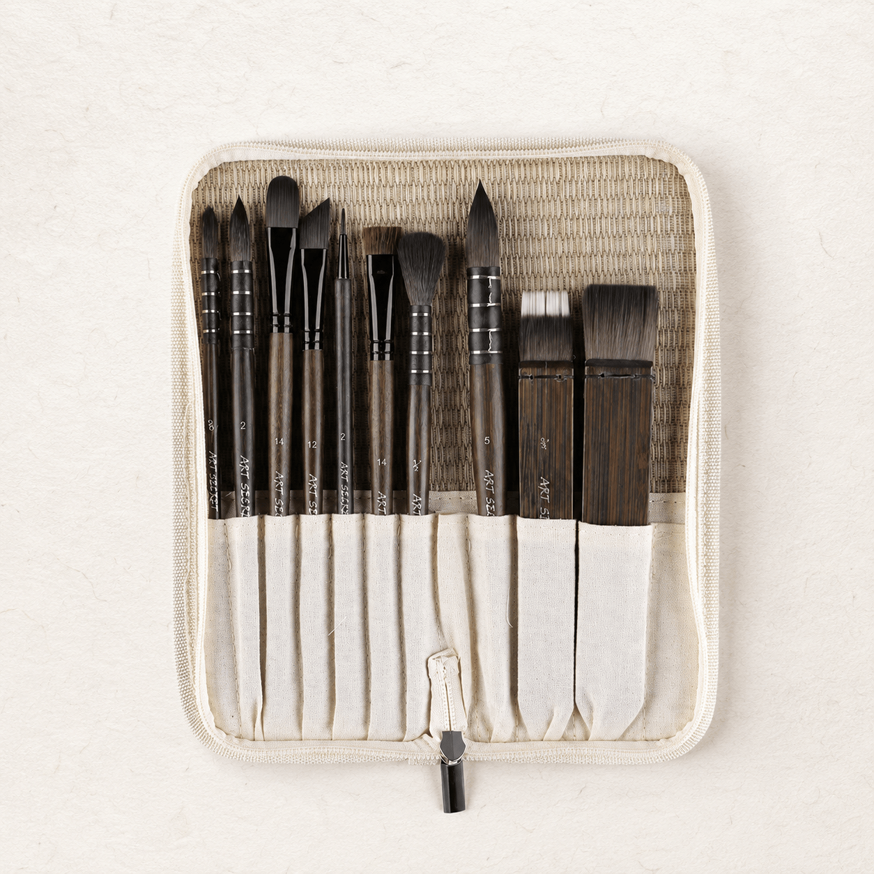 Ikane Studio Matériel d'art / Matière / Peinture Pochette de pinceaux aquarelle ArtSecret