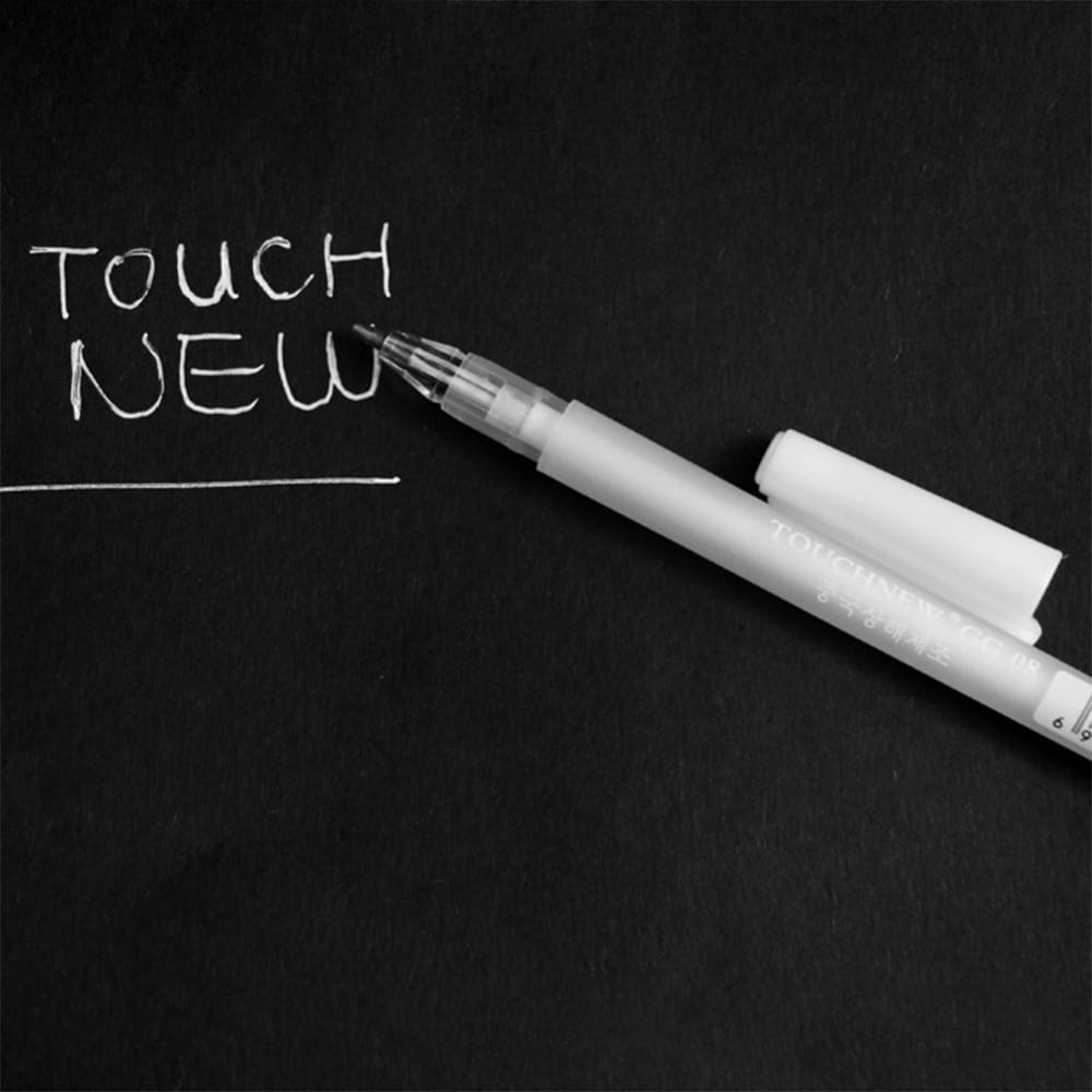 Ikane Studio Matériel d'art / Dessin / Crayon Set de stylos opaques pour papier noir — 20 pièces