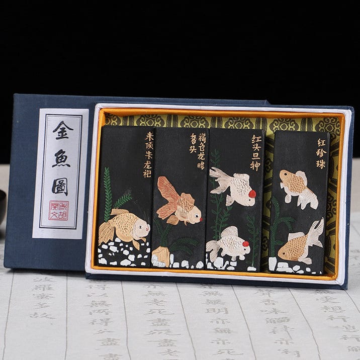 Ikane Studio Encre Goldfish Bâtons d’encre, coffret (3 modèles)