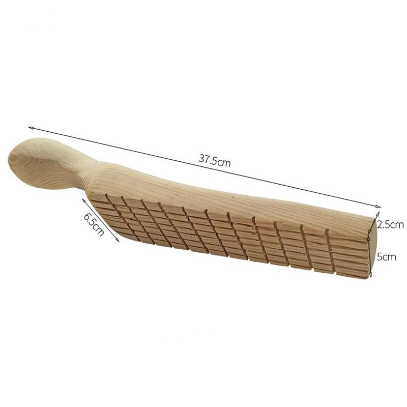 Ikane Studio Outils / Sculpture Face Dentée Batte de potier en bois pour modelage et poterie