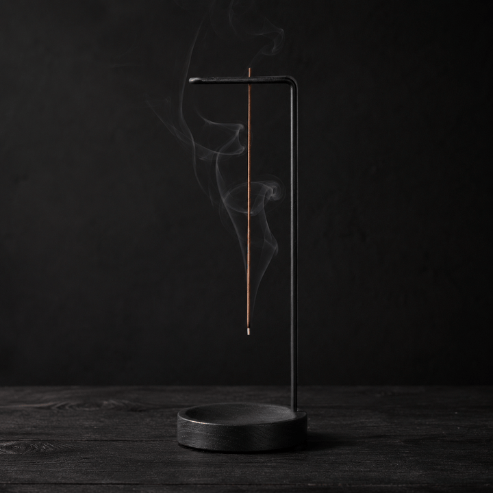 Ikane Studio Objets Brûleur d’encens suspendu noir