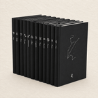 Ikane Studio Bloc de papier Carnet constellation noir