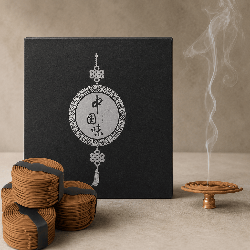 Ikane Studio Objet / Coffret / Cadeau Coffret d’encens spirale au Thai Agarwood