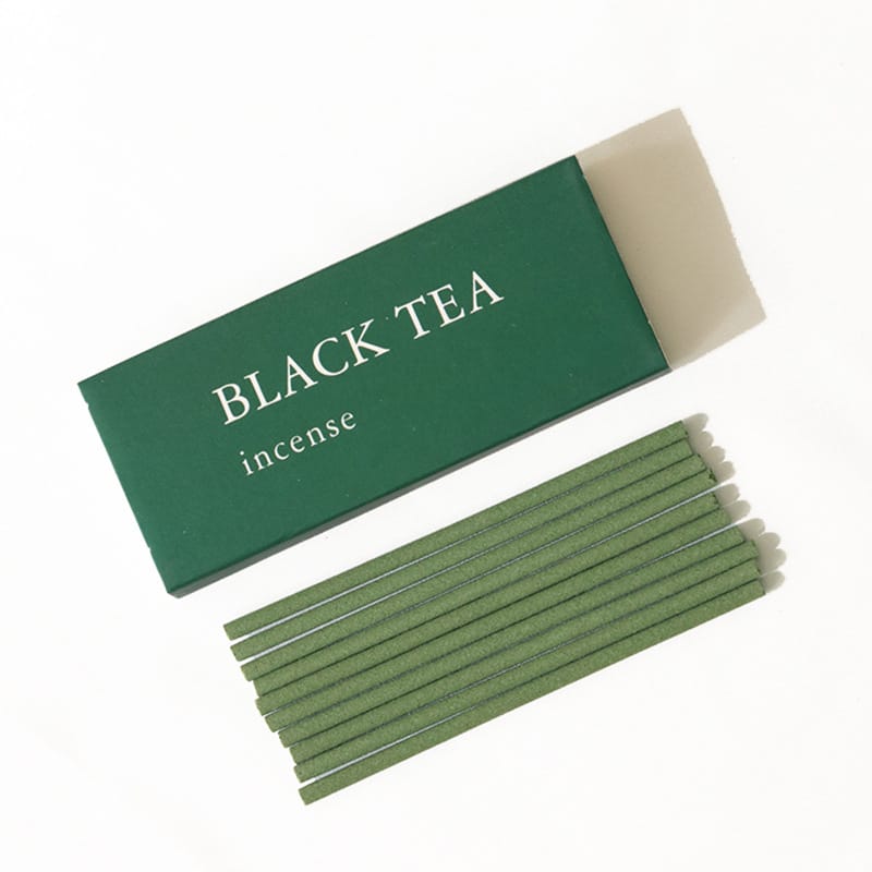 Ikane Studio Objet / Coffret / Cadeau Thé noir Encens japonais - format court
