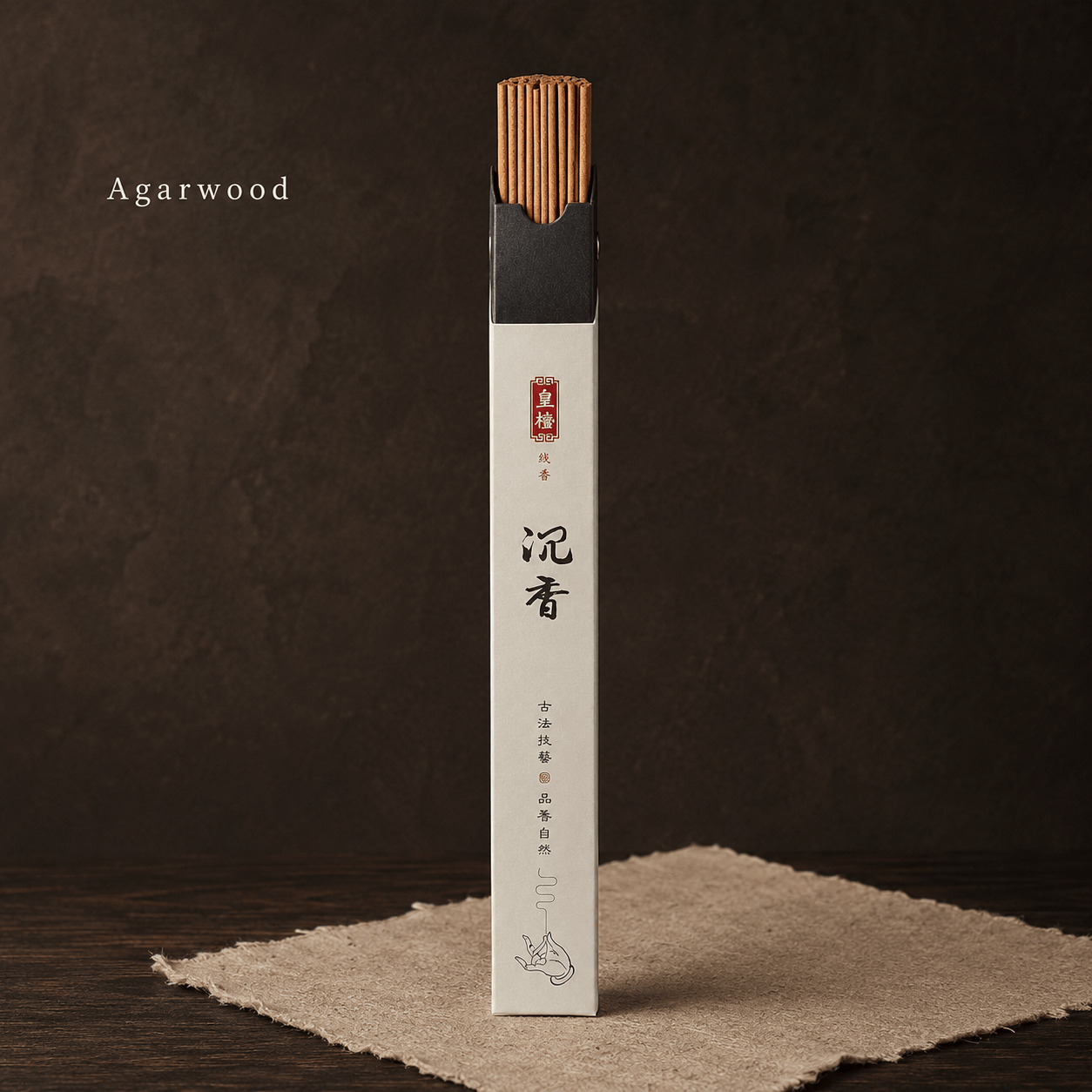 Ikane Studio Outils Agarwood Encens fin combustion légère