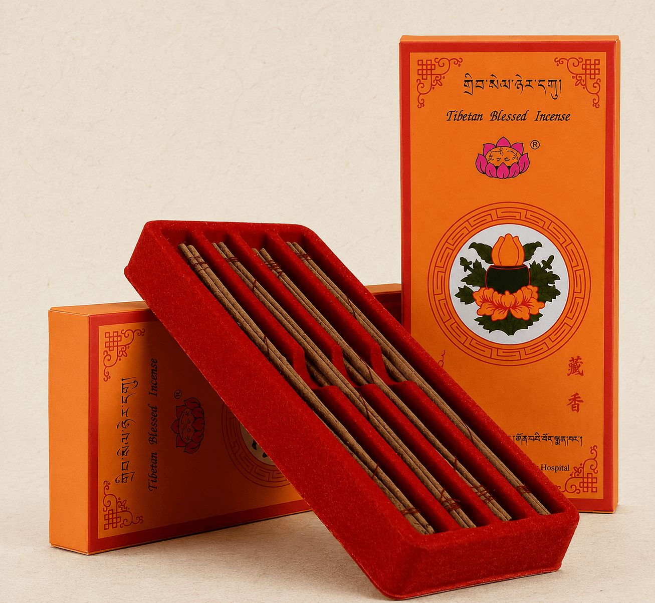 Ikane Studio Objets Encens de santal, roulé à la main