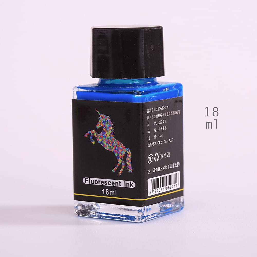 Ikane Studio Outils Bleue Encre fluorescente – étude de lumière et contraste UV