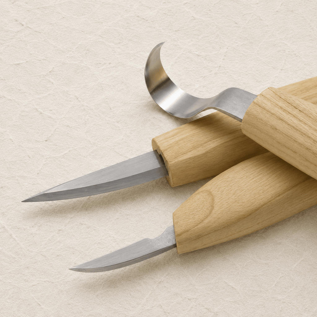 IKANE WORLD Outils Set d'outils de sculpture sur bois