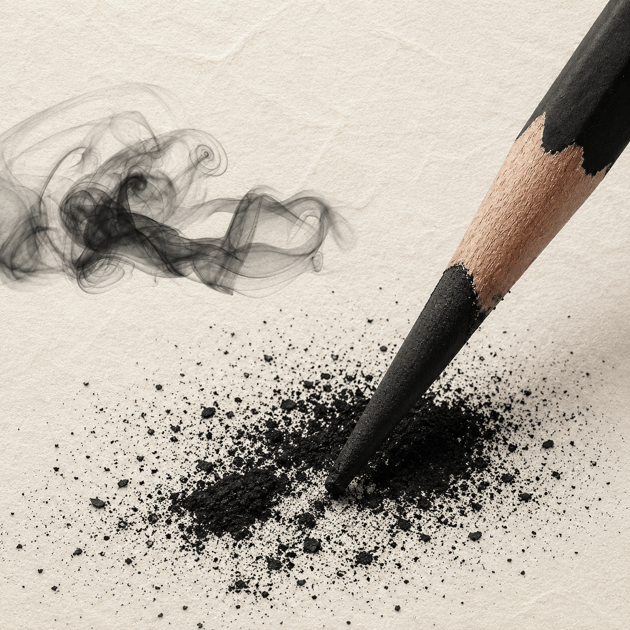 Ikane Studio Matériel d'art / Dessin / Crayon Boîte de 12 crayons fusain — pour dessin, esquisse et ombrage