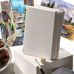 Ikane Studio Bloc de papier Cartes en papier coton – 3 grains pour encre, dessin et aquarelle légère