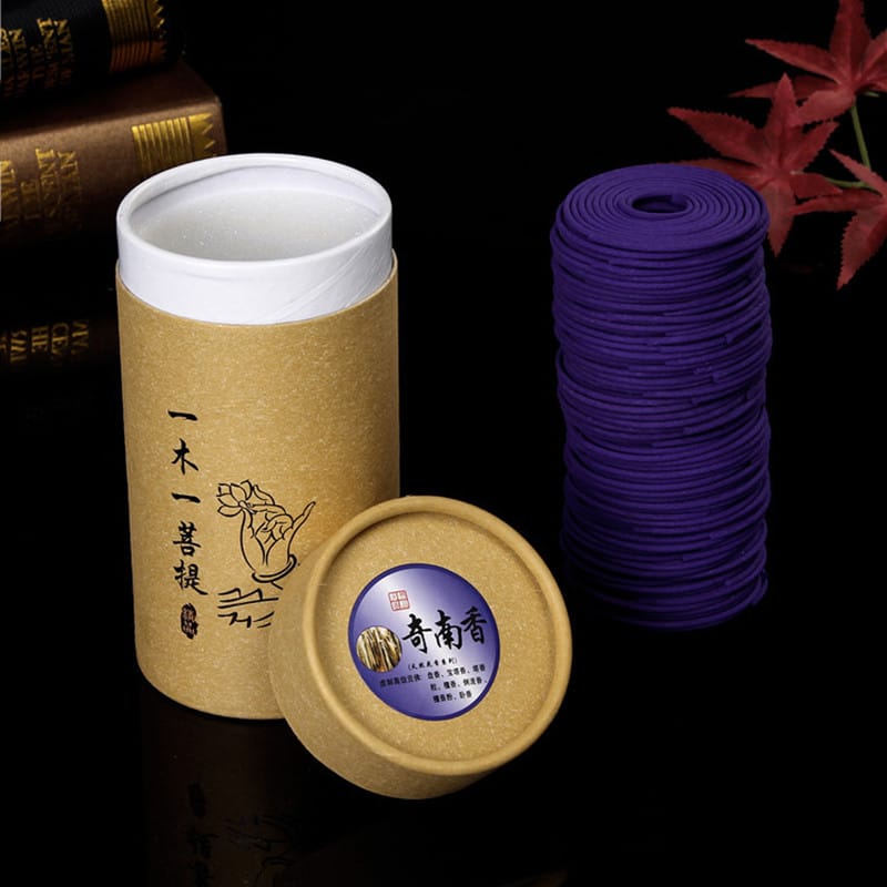 Ikane Studio Objet / Coffret / Cadeau Qi Nan Disques d’encens au bois de santal