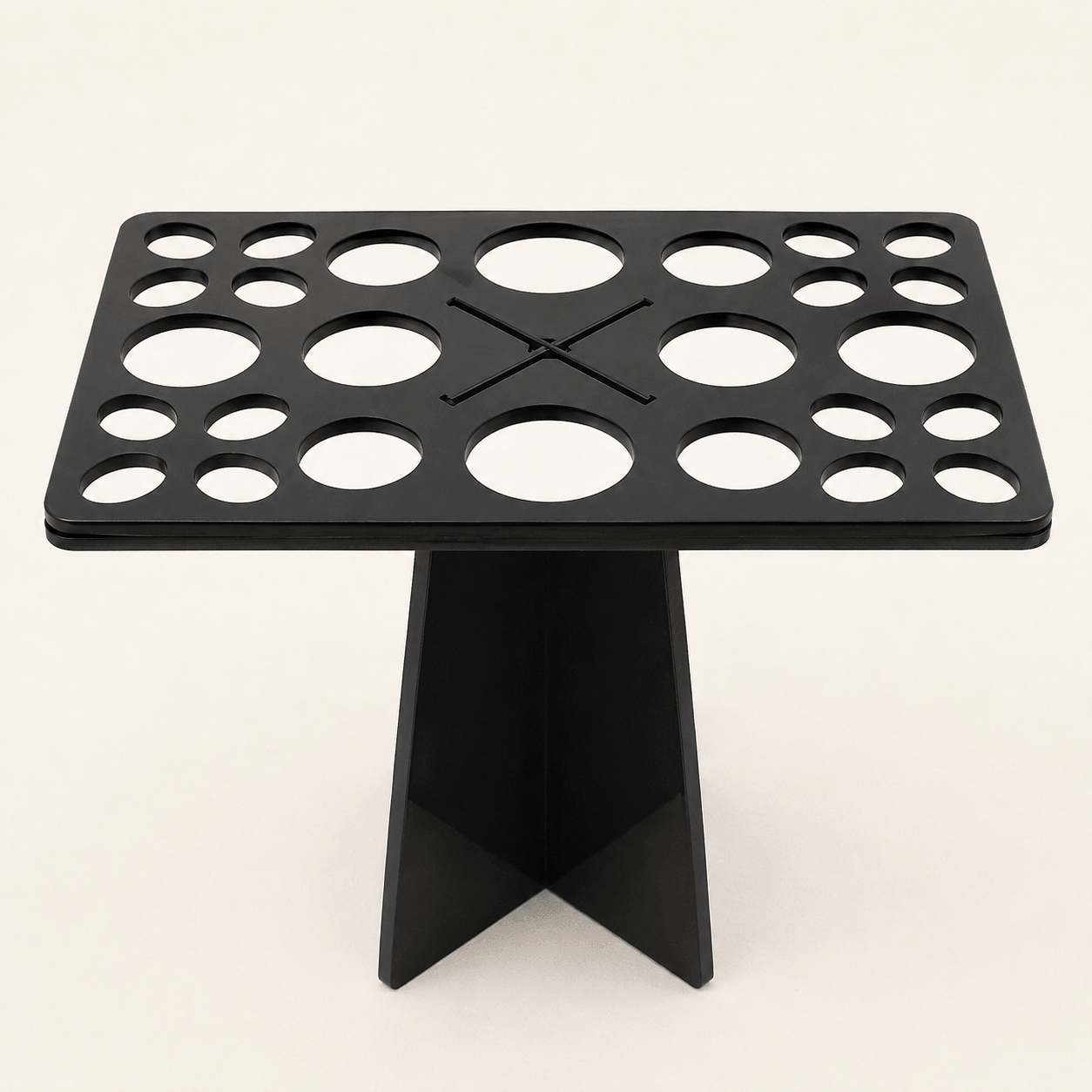 Ikane Studio Objets Carré Support pour pinceaux — noir